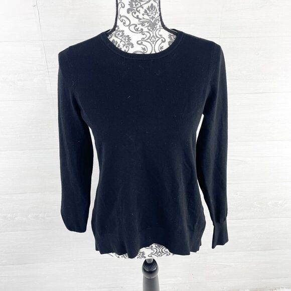 Karen Millen Chiffon Open Back High Low Sweater - Picture 3 of 10